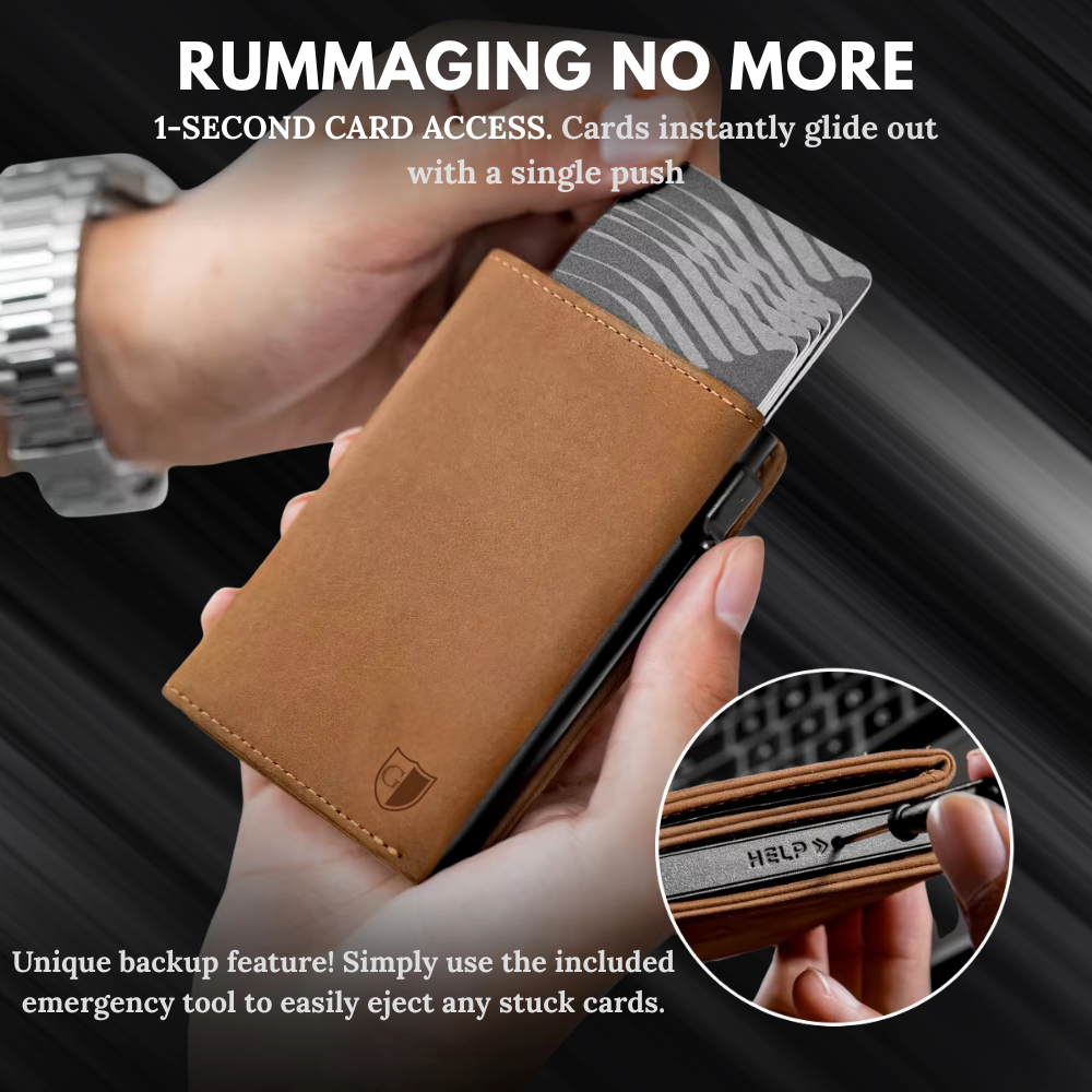 GLIMPRINT Pop-Up Trifold Wallet